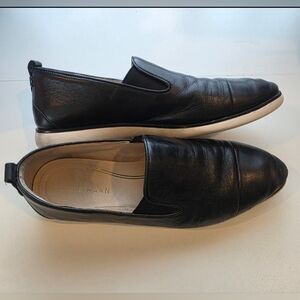 COLE HAAN Grand Ambition Slip-On Sneaker Shoes Women's Size 8 Black